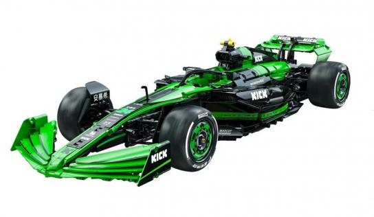 CaDA Block - 1/8 KICK Sauber F1 Team C44 2024 (Lego Technic Style) image