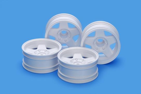 Tamiya - Large Diameter Grasshopper/Hornet/Frog Wheel Set (4pcs) image