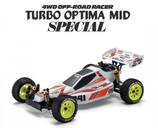 Kyosho - 1/10 Turbo Optima Mid Special 4WD EP Buggy Kit image