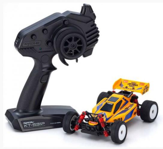 Kyosho - Turbo Optima Mid Special MINI-Z Readyset - Yellow image
