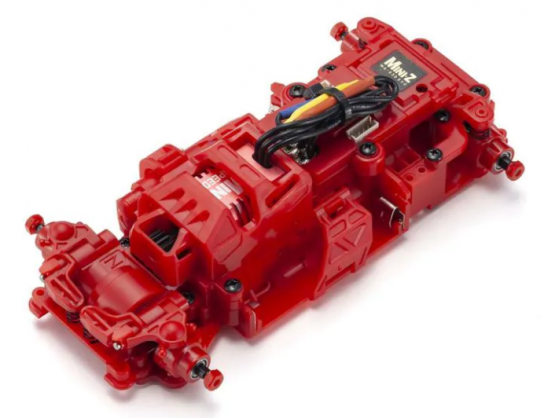 Kyosho - MA-030EVO Chassis Set Red Limited Edition MINI-Z image