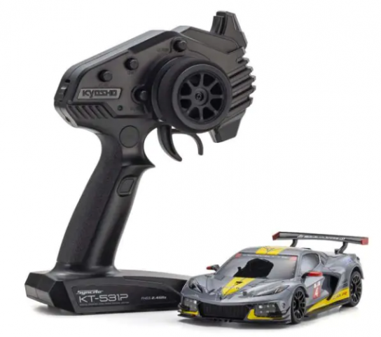 Kyosho - Corvette C8R MR-03 RWD MINI-Z Readyset Gunmetal image