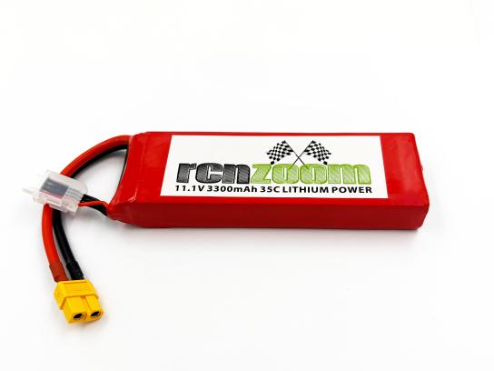  RCNZOOM - 11.1V Li-Po Battery 3300mah 35C  image