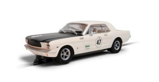 Scalextric - Ford Mustang #47 Bill & Fred Shepherd - Goodwood Revival image