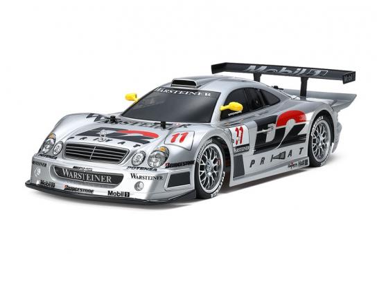 Tamiya - 1/10 1997 Mercedes Benz CLK-GTR TT-01E Kit image