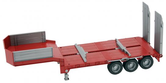 Bruder - 1/16 3 Axle Transporter Trailer Maroon image