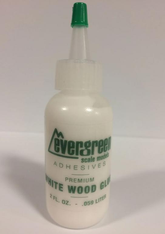 Evergreen - Wood Glue White 2oz Bottle image