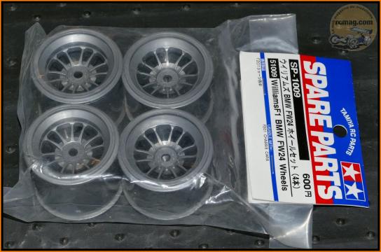 Tamiya - Williams F1 BMW FW2 Wheels (4pcs) image