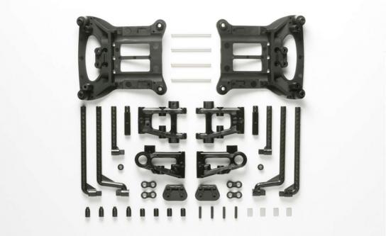 Tamiya - TT-01D B Parts Suspension Arms & Body Mounts image