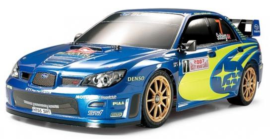 Tamiya - 1/10 Subaru Impreza WRC 2007 Clear Lexan Body Set image