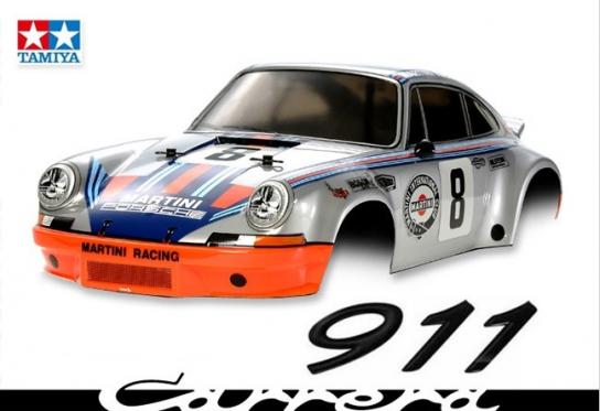 Tamiya - 1/10 Porsche 911 Carrera Clear Lexan Body image