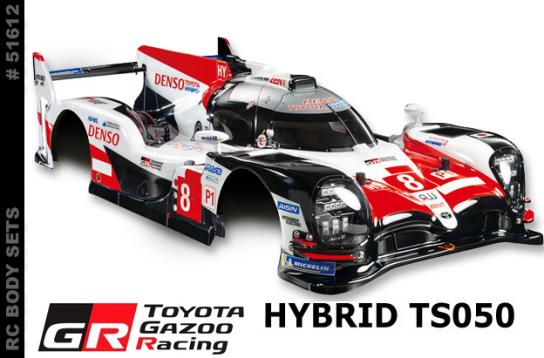 Tamiya - 1/10 Toyota Hybrid TS050 Clear Lexan Body  image