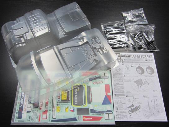 Tamiya - 1/14 Buggyra Fat Fox Race Truck Body Set image