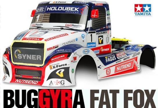 Tamiya - 1/14 Buggyra Fat Fox Race Truck Body Set image