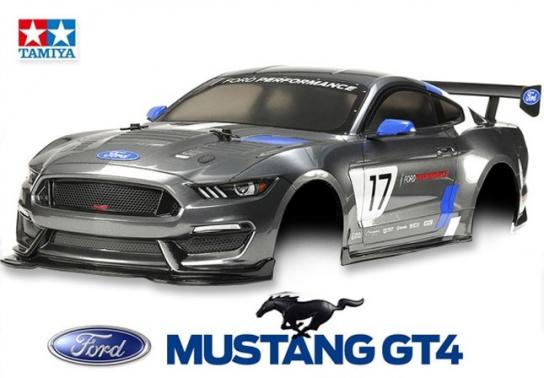 Tamiya - 1/10 Ford Mustang GT4 Lexan Body Set image