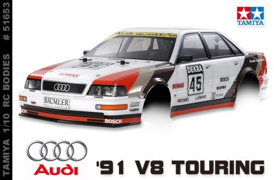 Tamiya - 1/10 Audi V8 Touring 1991 Body Set image