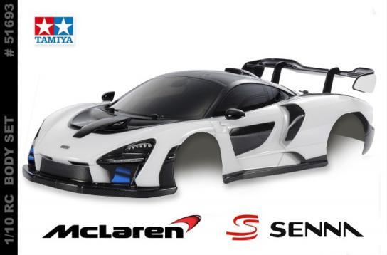 Tamiya - 1/10 McLaren Senna Clear Lexan Body Set image