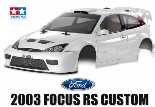 Tamiya - 1/10 Ford Focus RS 2003 Body Parts Set image