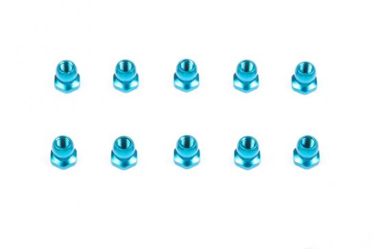 Tamiya - 5mm Aluminium Short Ball Nut (10pcs) image