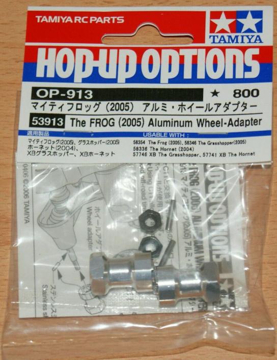 Tamiya - The Frog (2005) Aluminium Wheel Adapter image