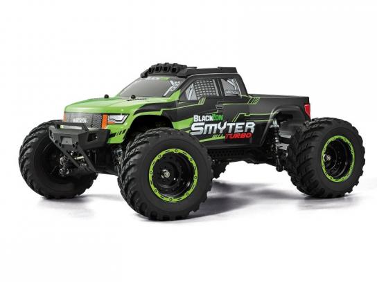 BlackZon - 1/12 Smyter Monster Truck Turbo Brushless 4WD Green RTR image