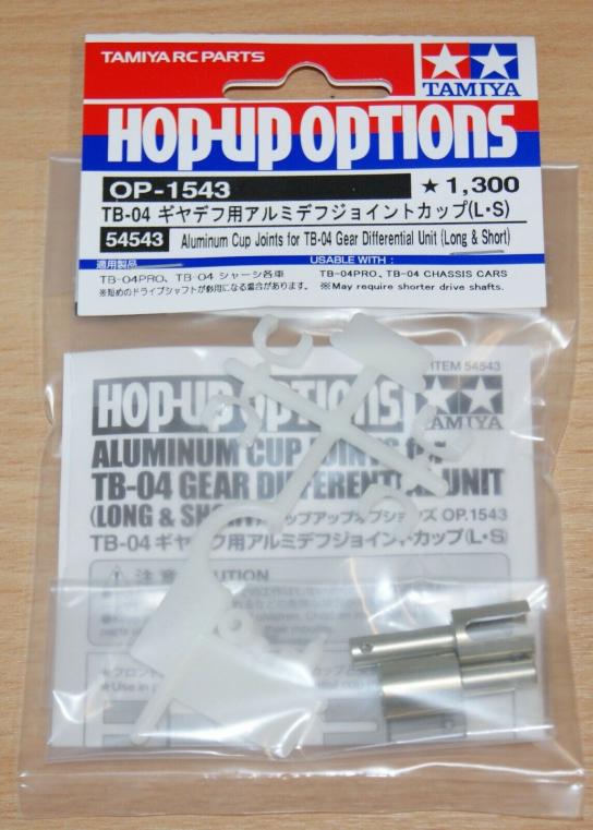 Tamiya - TB-04 Aluminium Cup Joints for Gear Diff Unit image