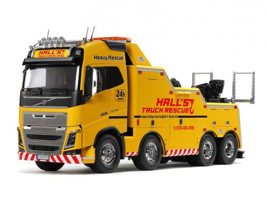  Tamiya - 1/14 Volvo FH16 Globetrotter 750 8X4 Tow Truck image