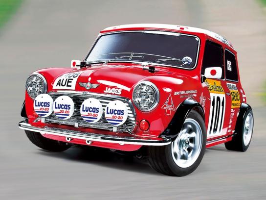 Tamiya - 1/10 Mini Cooper Rally 1994 FWD M-05 Kit image