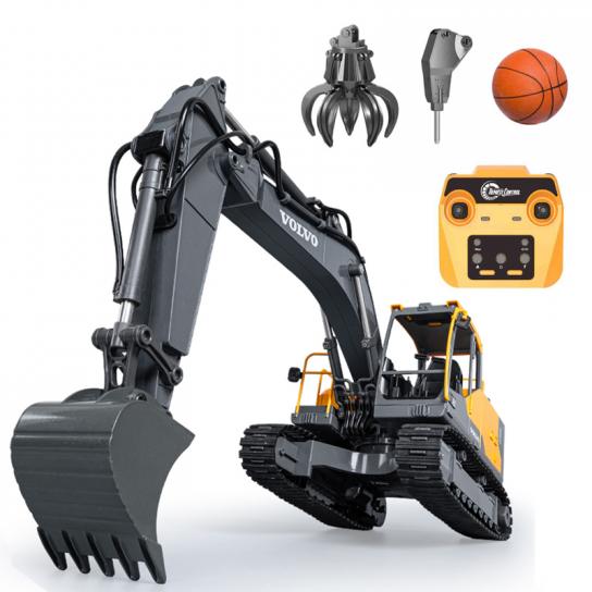 Double E Hobby - 1/16 Volvo EC160 Excavator RTR with Metal Components image