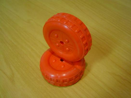 RCNZ - 50mm Plastic Wheel Red Pair image