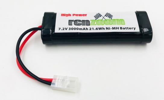 RCNZOOM - 7.2V Ni-Mh Battery 3000mah with Tamiya Plug image