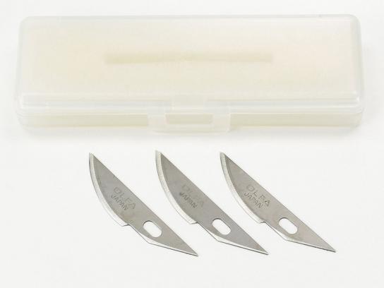 Tamiya - Modeler's Knife Pro Curved Blade 3pcs image