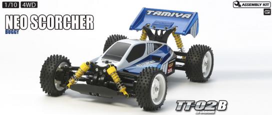 Tamiya - 1/10 Neo Scorcher Buggy TT-02B Kit image