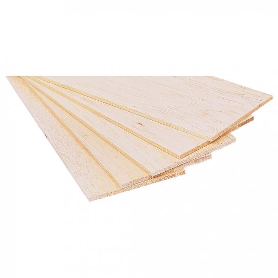 BNM - 1/32 Balsa Sheet 0.8x75x915mm (5) image