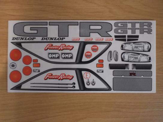 RCNZOOM - 1/10 GTR Sticker Set image