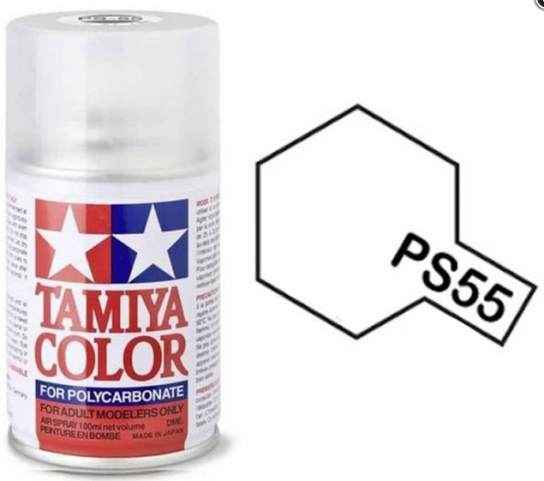 Tamiya - PS-55 Polycarb Flat Clear Spray 100ml image