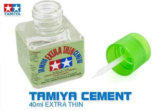 Tamiya - Cement 40ml Extra Thin image