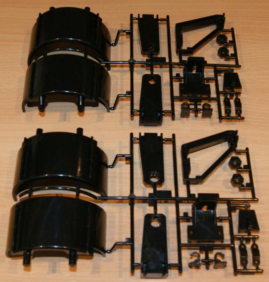 Tamiya - Container Trailer P Parts Fender Mud Guards image