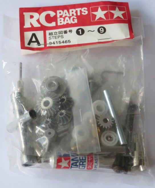 Tamiya - Peugeot 306 Metal Parts Bag A (58224) image