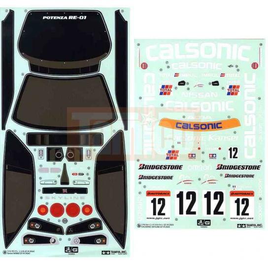 Tamiya - Calsonic Skyline GT-R 2003 Sticker Set image