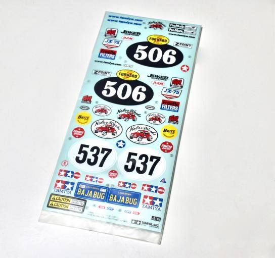 Tamiya - Sand Scorcher Sticker Set (58452) image