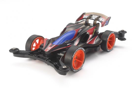 Tamiya - 1/32 Mini 4WD JR Aero Manta Ray Black Special (AR Chassis) Kit image
