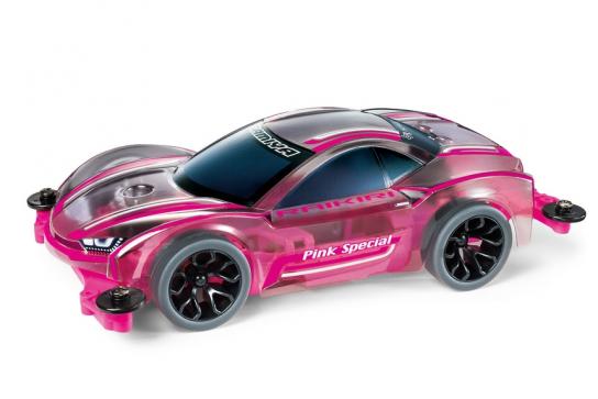 Tamiya - 1/32 Rakiri Pink Special Mini 4WD image