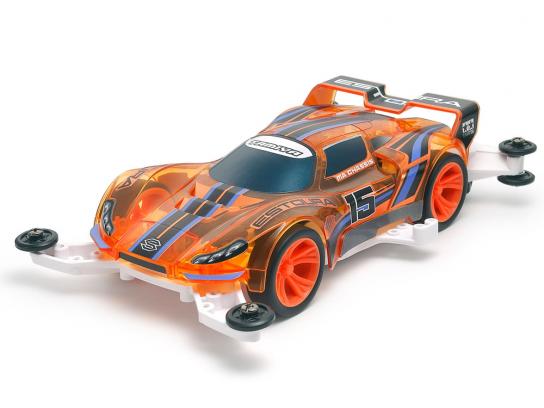 Tamiya - Estoura Clear Orange Special Edition Mini 4WD MA Chassis image