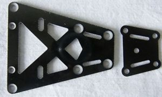 Tamiya - Mercedes Benz C11 Front & Lower Plate image