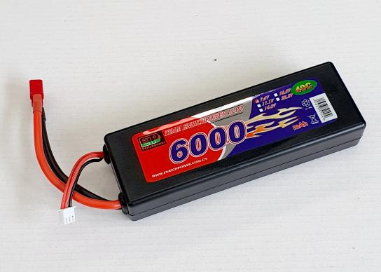 Enrichpower - 7.4V Li-Po 2S 6000mah 40C Battery image