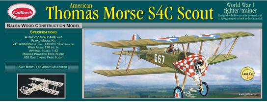 Guillows - Thomas Morse S4C Scout Balsa Kit image