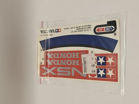 Tamiya - QD NSX Optional Sticker image