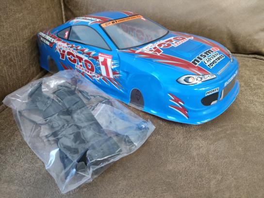 RCNZOOM - 1/10 Nissan Skyline GTR Painted Lexan Body Set image