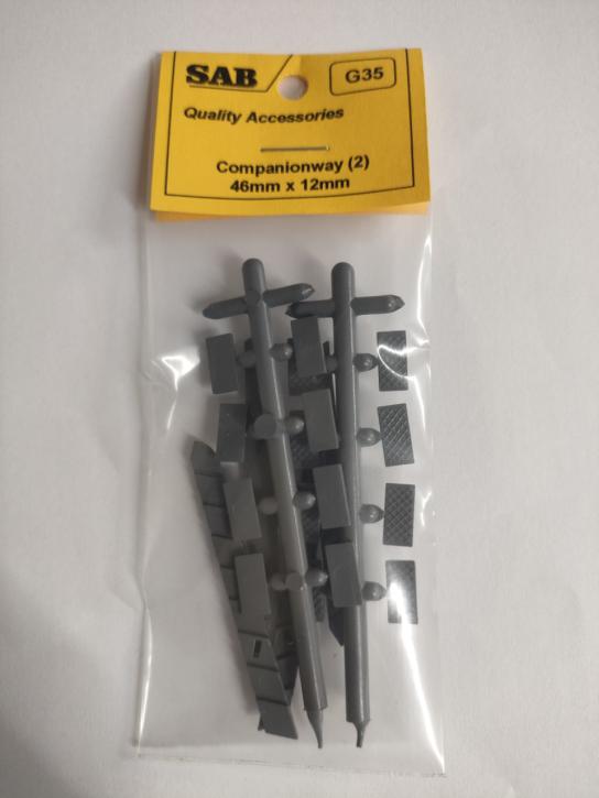 SAB - Companionway Medium 46x12mm (2 per pack) image